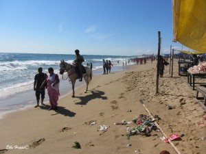 der Strand von Chennai