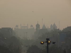 Old Delhi in den frühen Morgenstunden